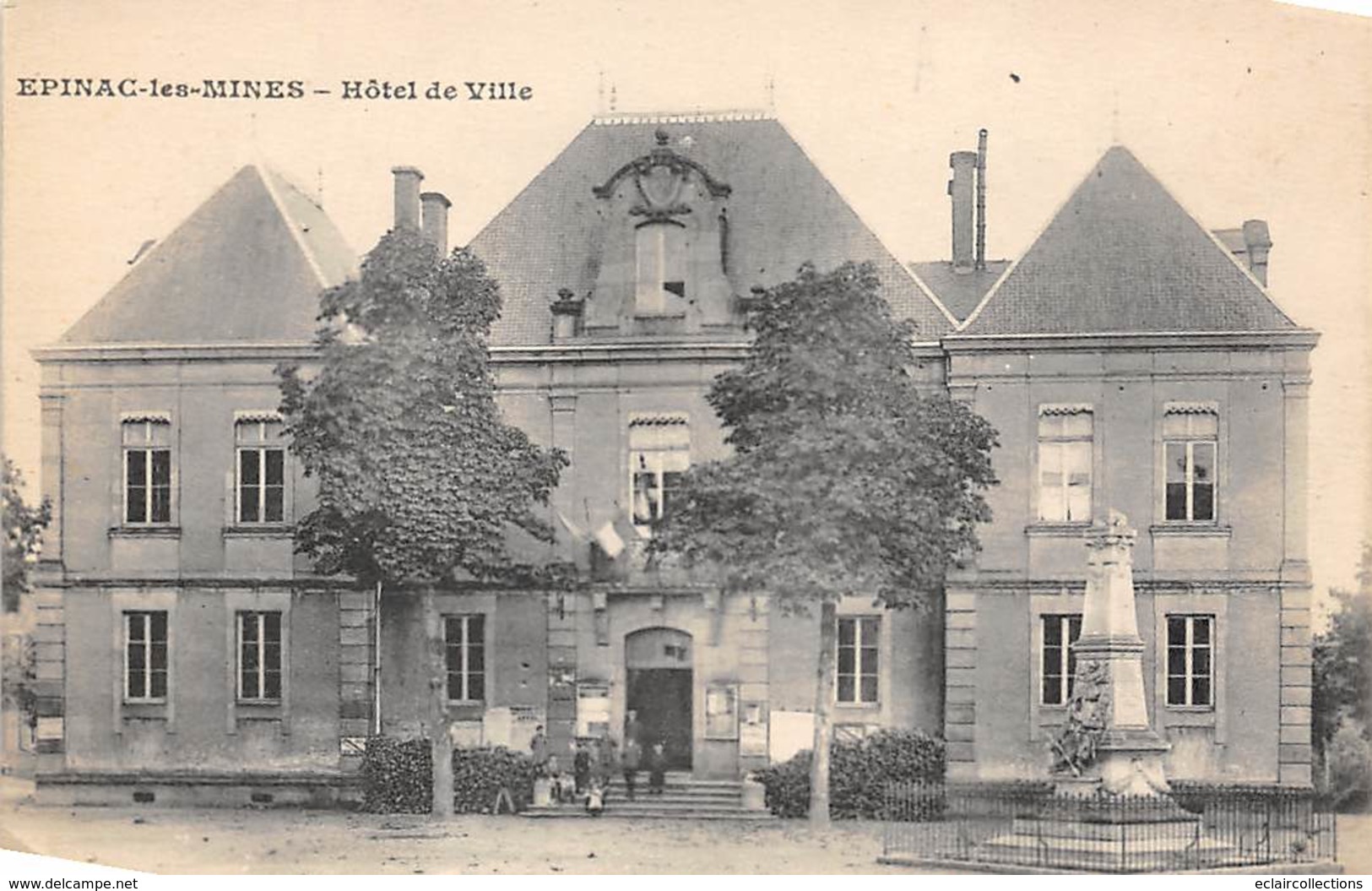 Epinac Les Mines       71       Hôtel De Ville   .         (voir Scan) - Andere & Zonder Classificatie