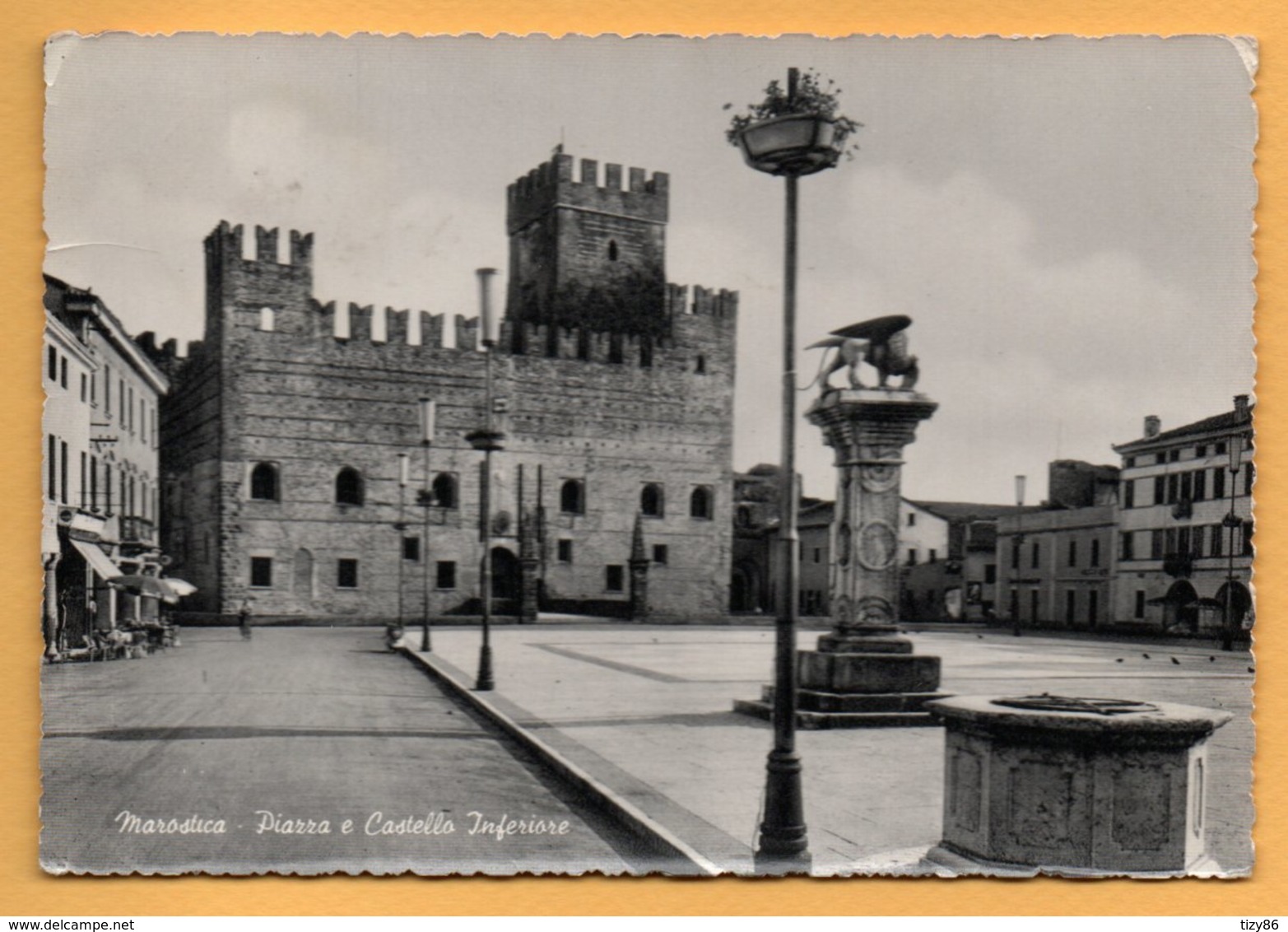 Marostica - Piazza E Castello Inferiore - Vicenza