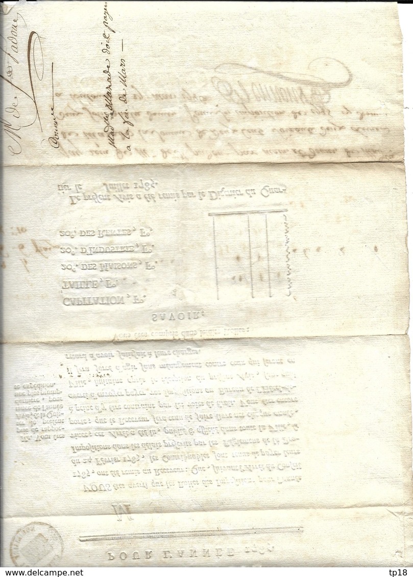 Toulouse Avis D'imposition  Original  1785 - Manuscrits