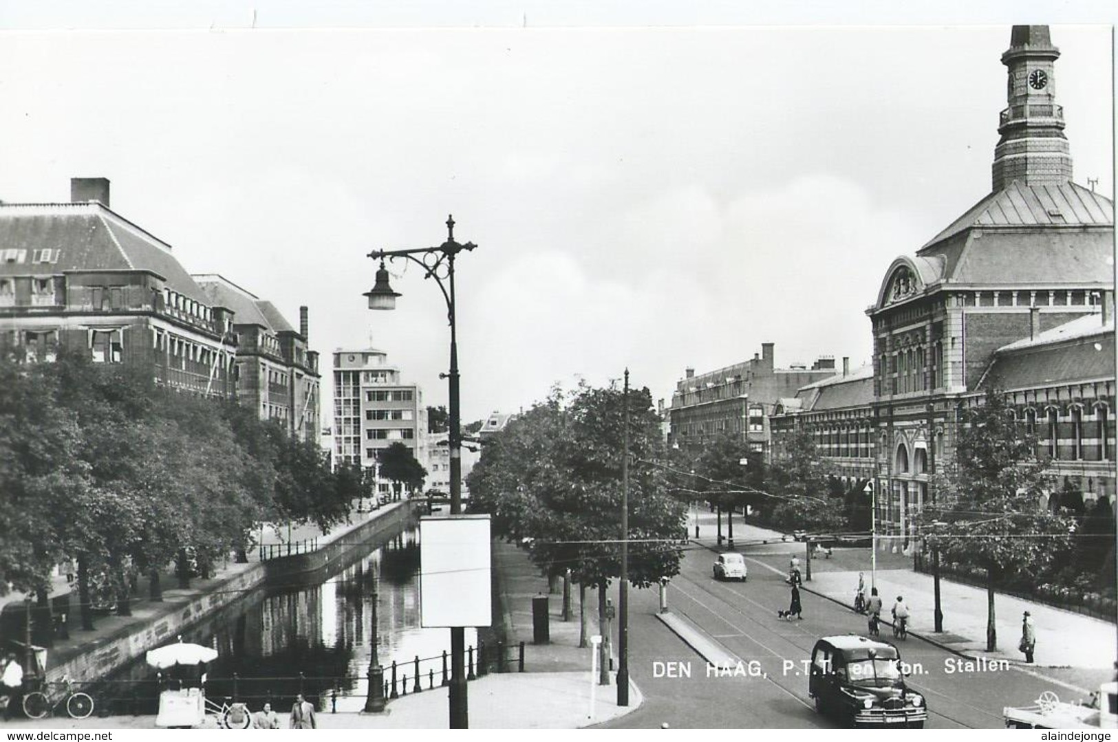 Den Haag - P.T.T. En Kon. Stallen Gebr. Spanjersberg N.V. - Den Haag ('s-Gravenhage)