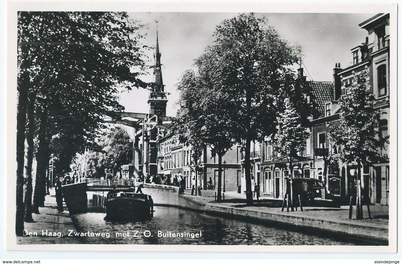 Den Haag - Zwarteweg Met Z.O. Buitensingel - Uitgave J.v.d. Hoek No B. 19 - Den Haag ('s-Gravenhage)
