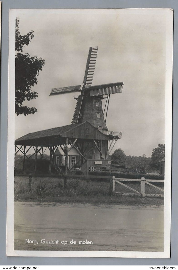 NL.- NORG. Gezicht Op De Molen. - Norg