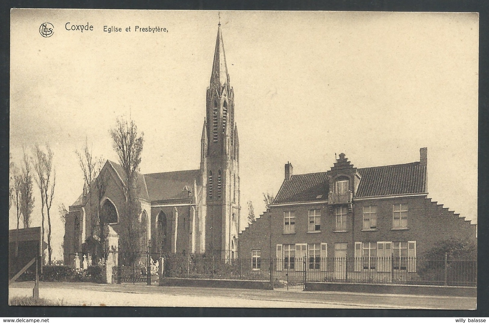 +++ CPA - COXYDE - KOKSIJDE - Eglise Et Presbytère - Nels   // - Koksijde