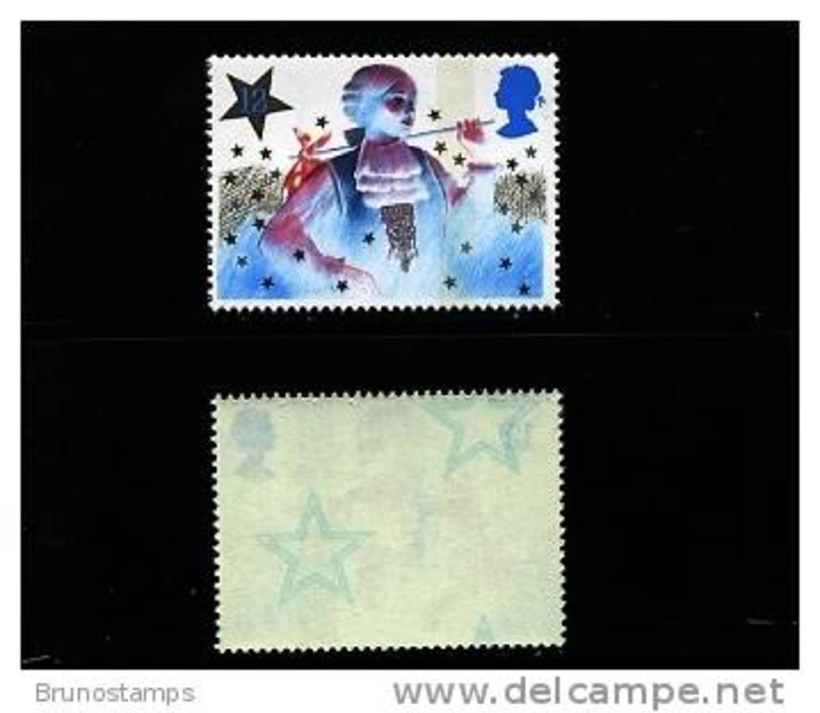 GREAT BRITAIN - 1985  CHRISTMAS  12 P. EX BOOKLET   MINT NH - Neufs