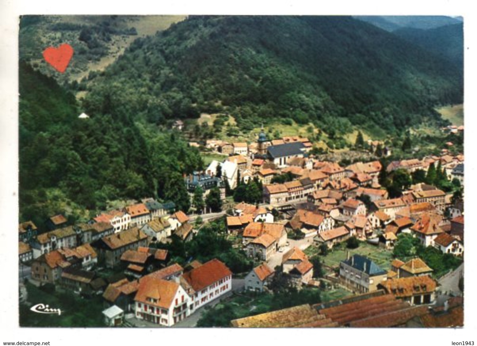 03534-LE-68-STE-CROIX-aux-MINES-Vue Générale Aérienne - Sainte-Croix-aux-Mines