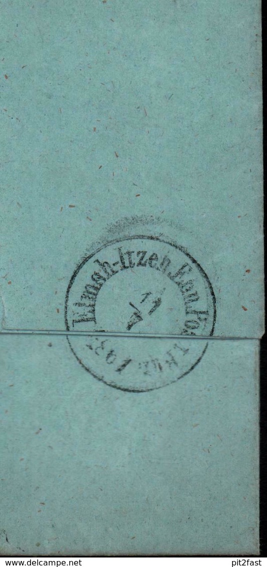 Dokument Adel , A.D. Jensen , Banzau , 1861 , Bergen An Der Dumme , Herzhorn !!! - Elmshorn