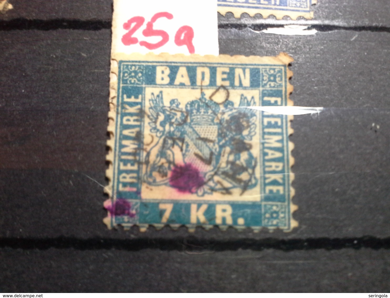 Lot stamps Germany states Baden