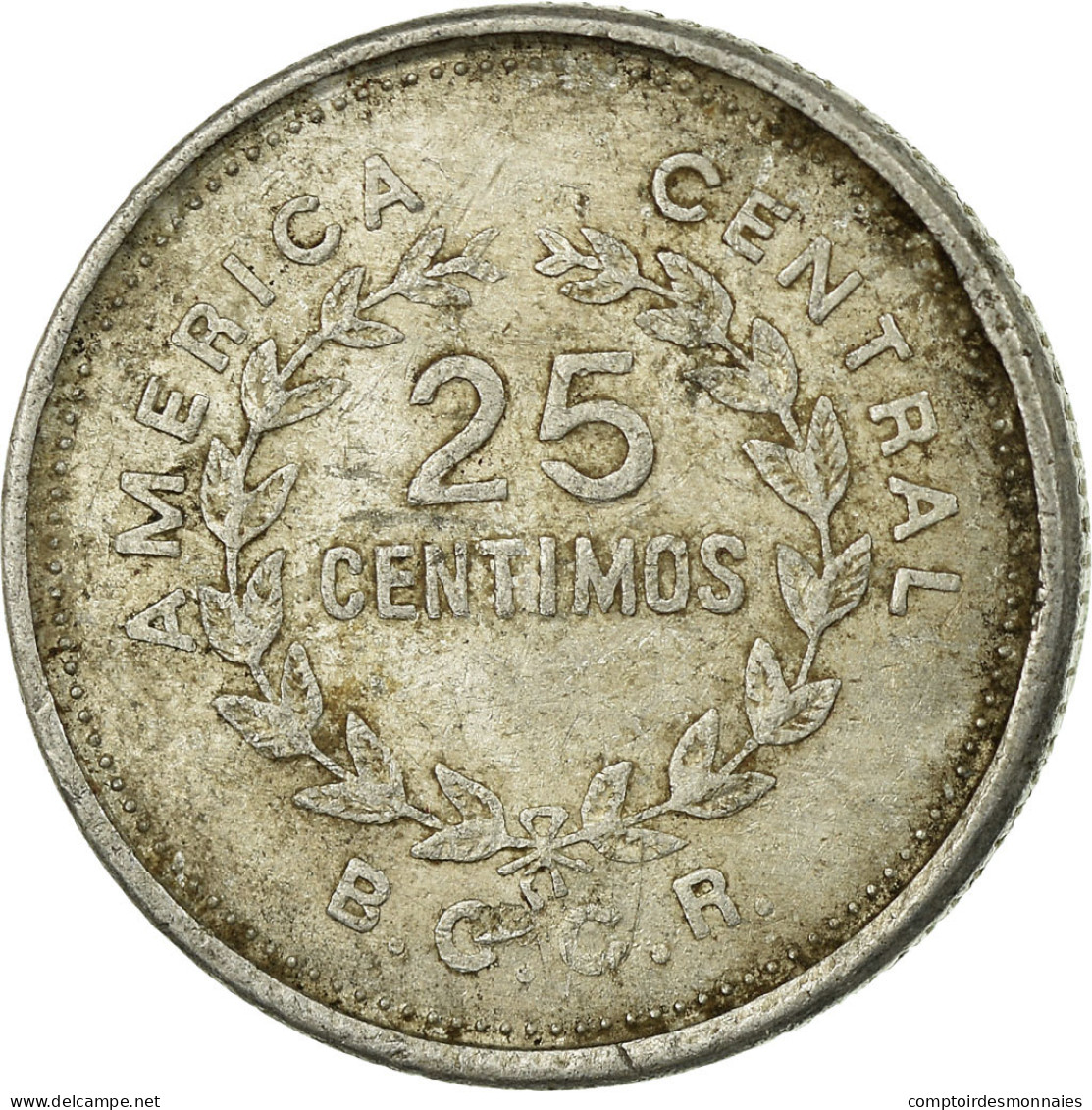 Monnaie, Costa Rica, 25 Centimos, 1986, TB+, Aluminium, KM:188.3 - Costa Rica