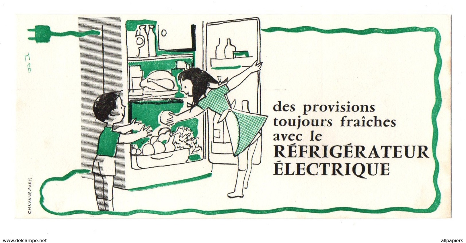 Buvard Des Provisions Toujours Fraîches Avec Le Réfrigérateur électrique - R