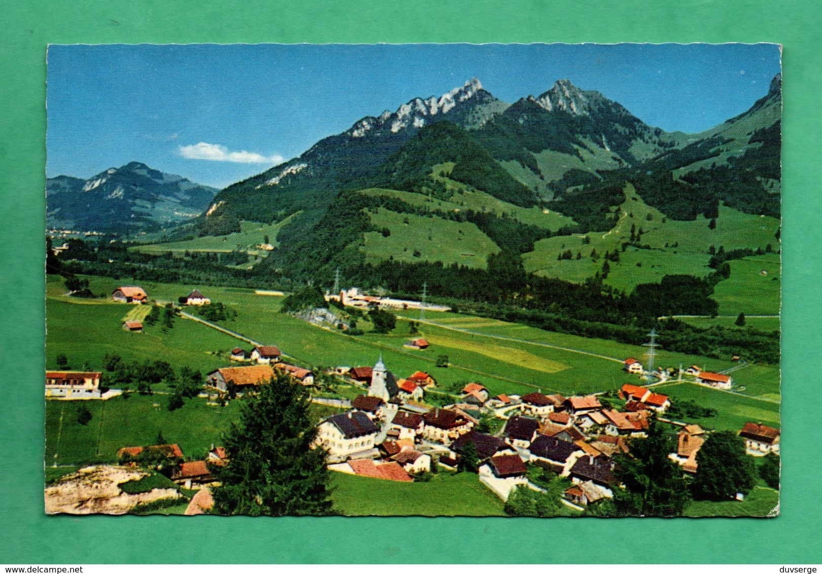 Suisse Fribourg Enney    ( Format 9cm X14cm ) - Enney