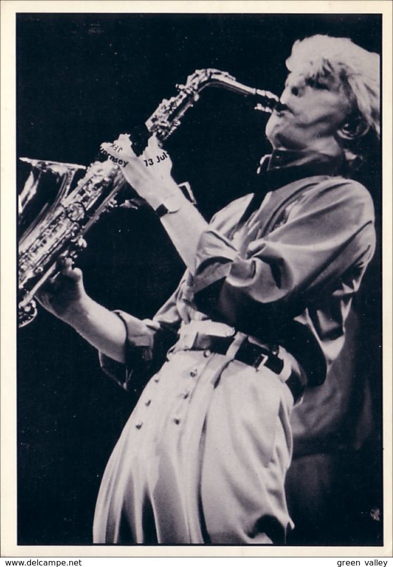 (A45-668) CP Photo David Bowie Saxophone Graphica Graphics London - Chanteurs & Musiciens