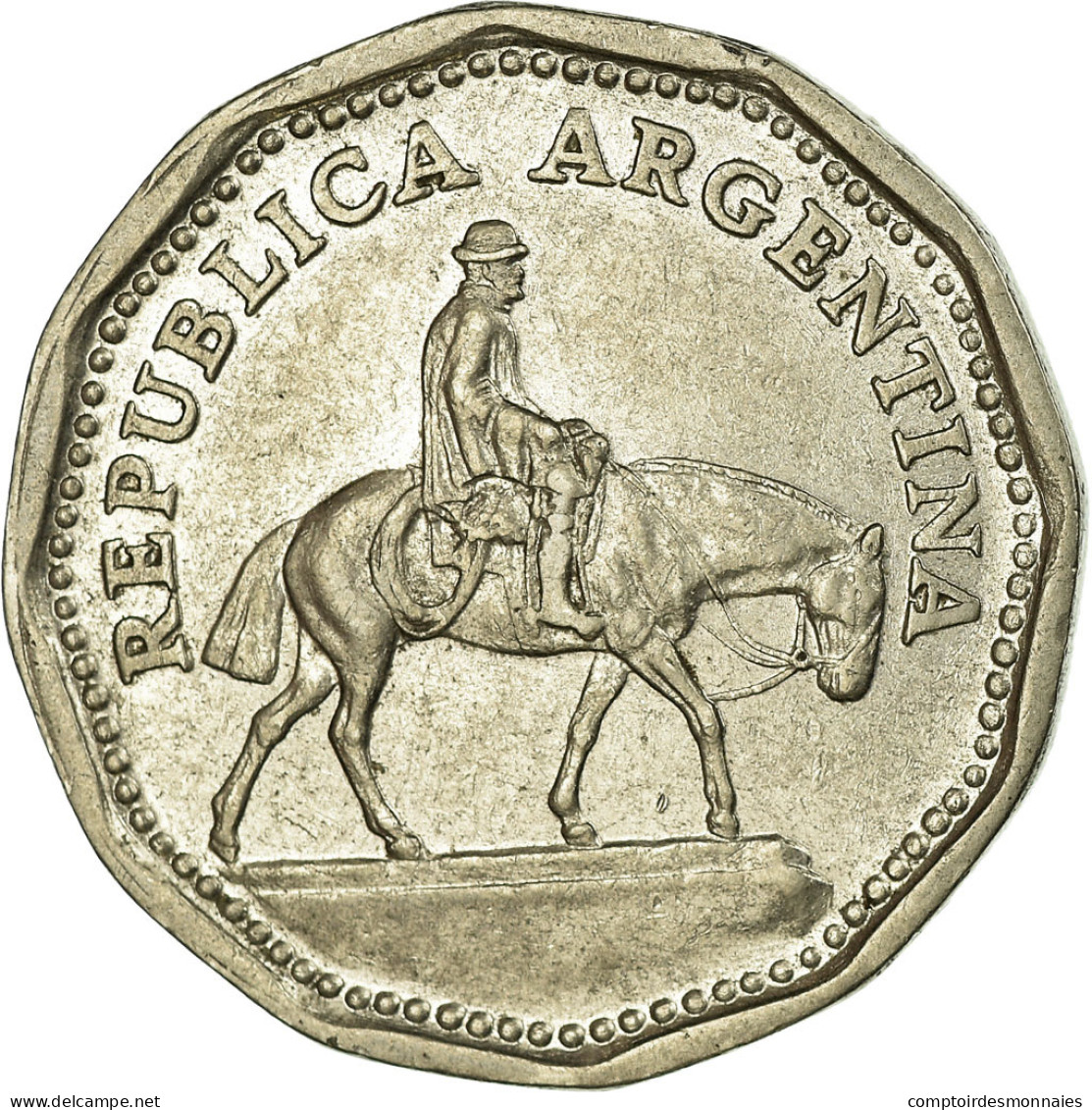 Monnaie, Argentine, 10 Pesos, 1963, TTB, Nickel Clad Steel, KM:60 - Argentine