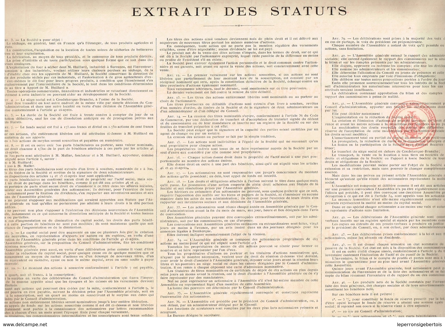 Titre Ancien - Compagnie Des Sécheries Agricoles Et Industrielles - Titre De 1907 - Landbouw