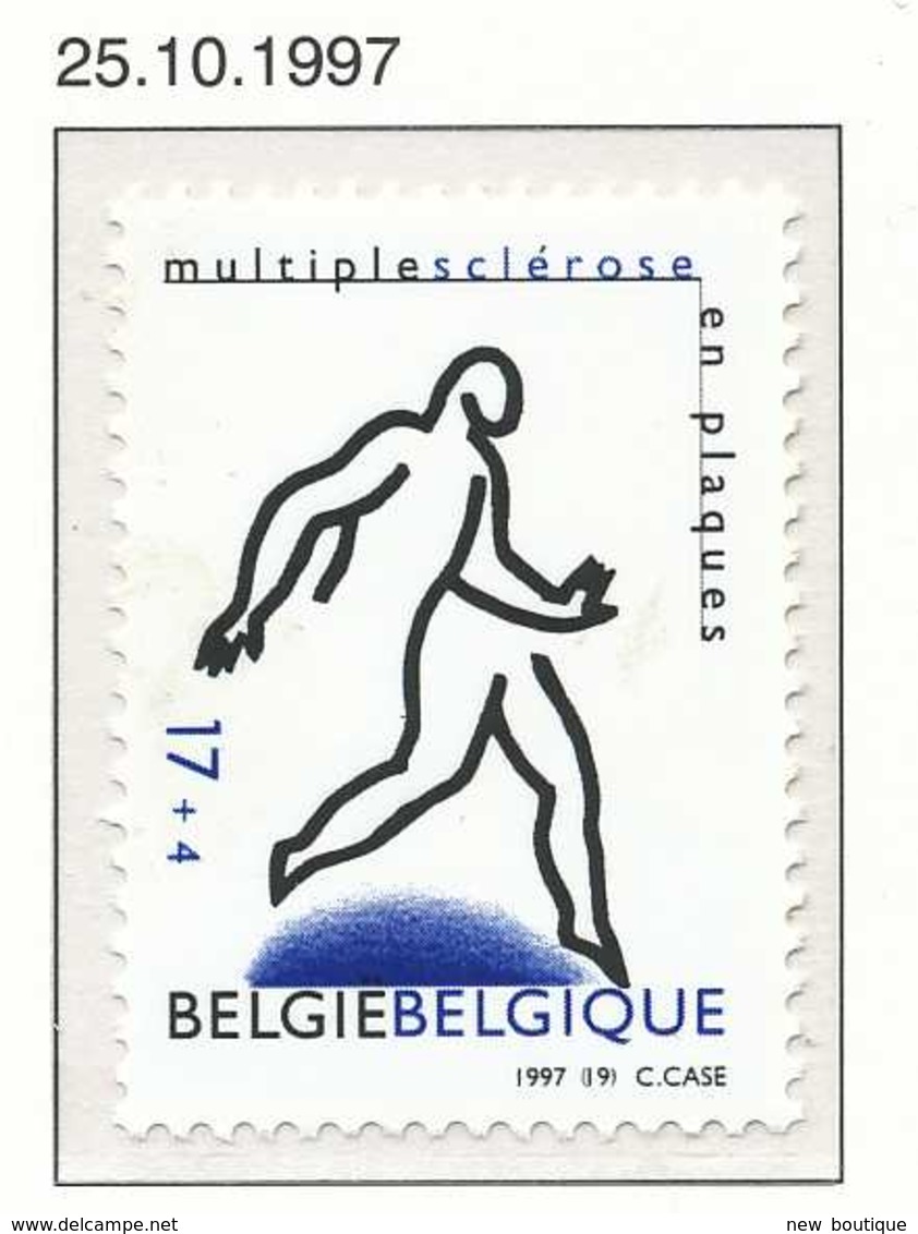 NB - [153871]TB//**/Mnh-[2730] Belgique 1997, Maladie, Santé, Sclérose En Plaques, Solidarité, SNC - Disease