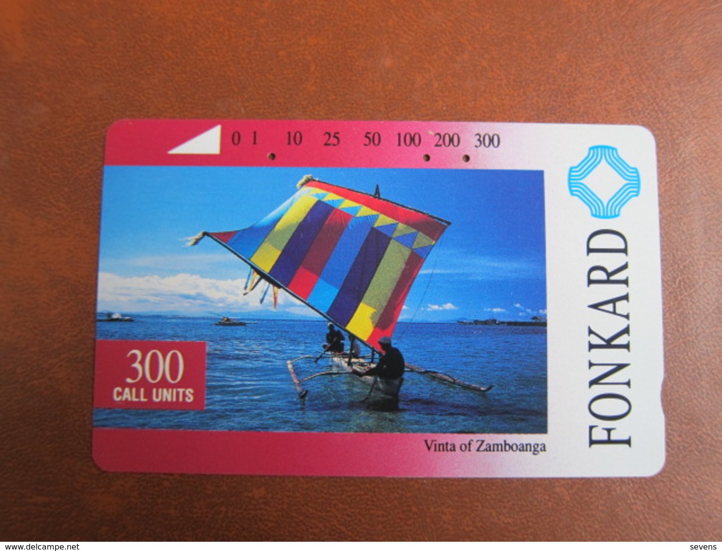 Tamura Phonecard, Vinta Of Zamboanga,used - Filipinas