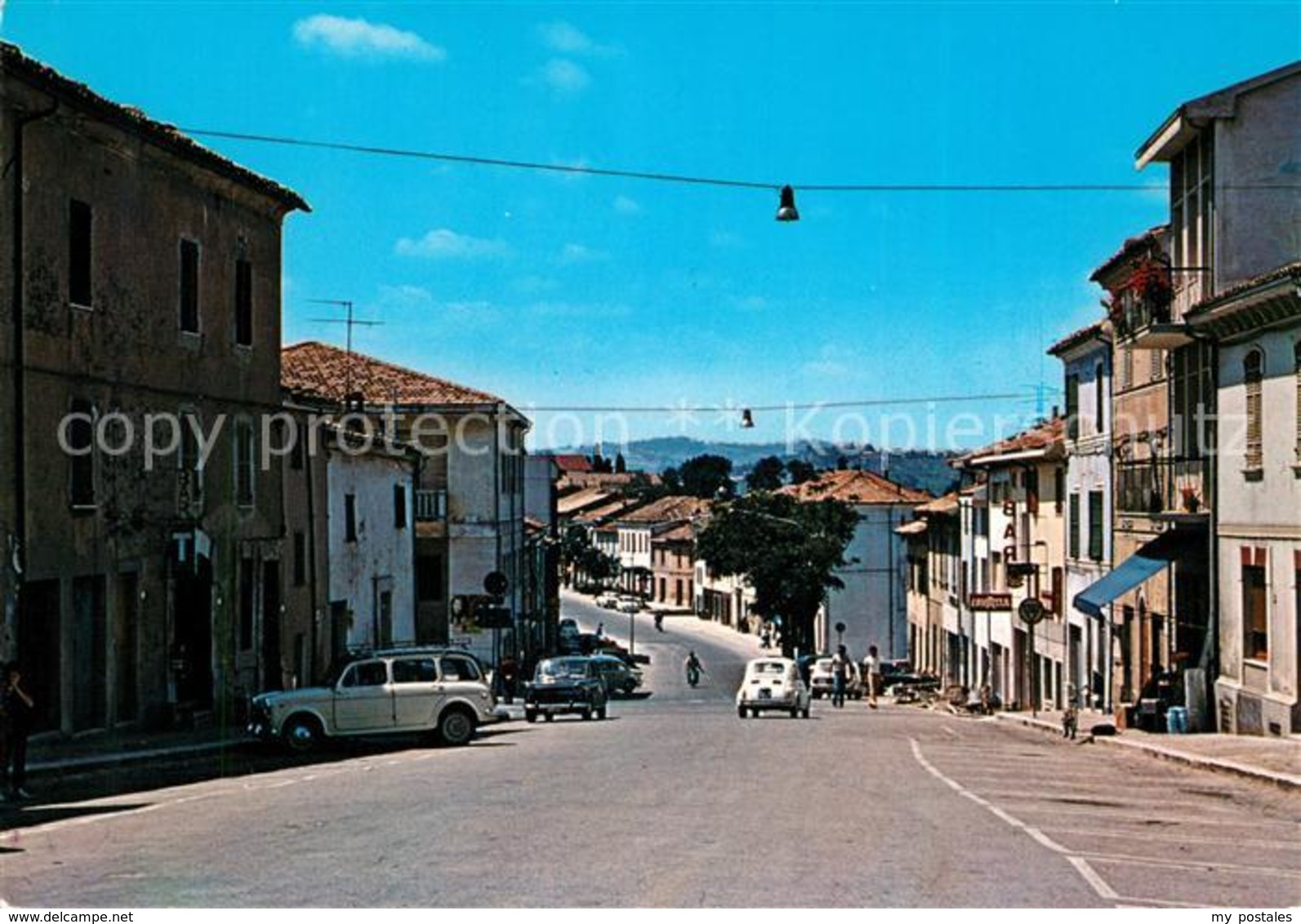 43200232 Pesaro Corso E Viale C Evangelisti Particolari Pesaro - Autres & Non Classés