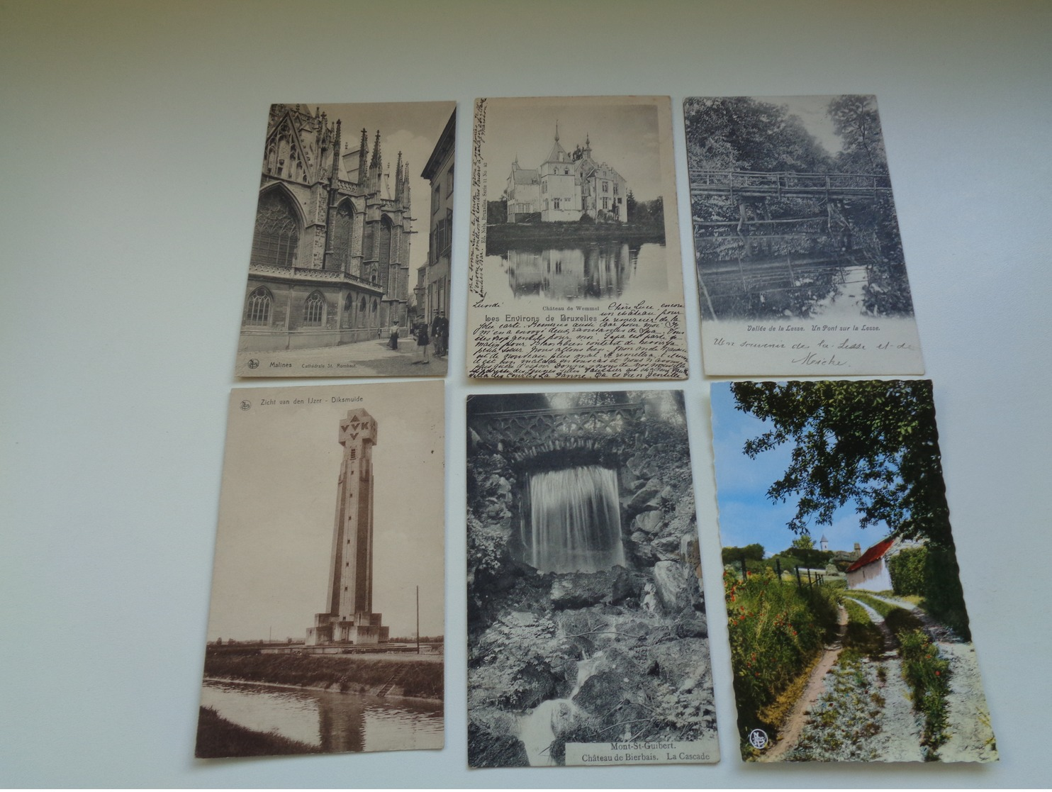 Beau lot de 60 cartes postales de Belgique       Mooi lot van 60 postkaarten van België   - 60 scans