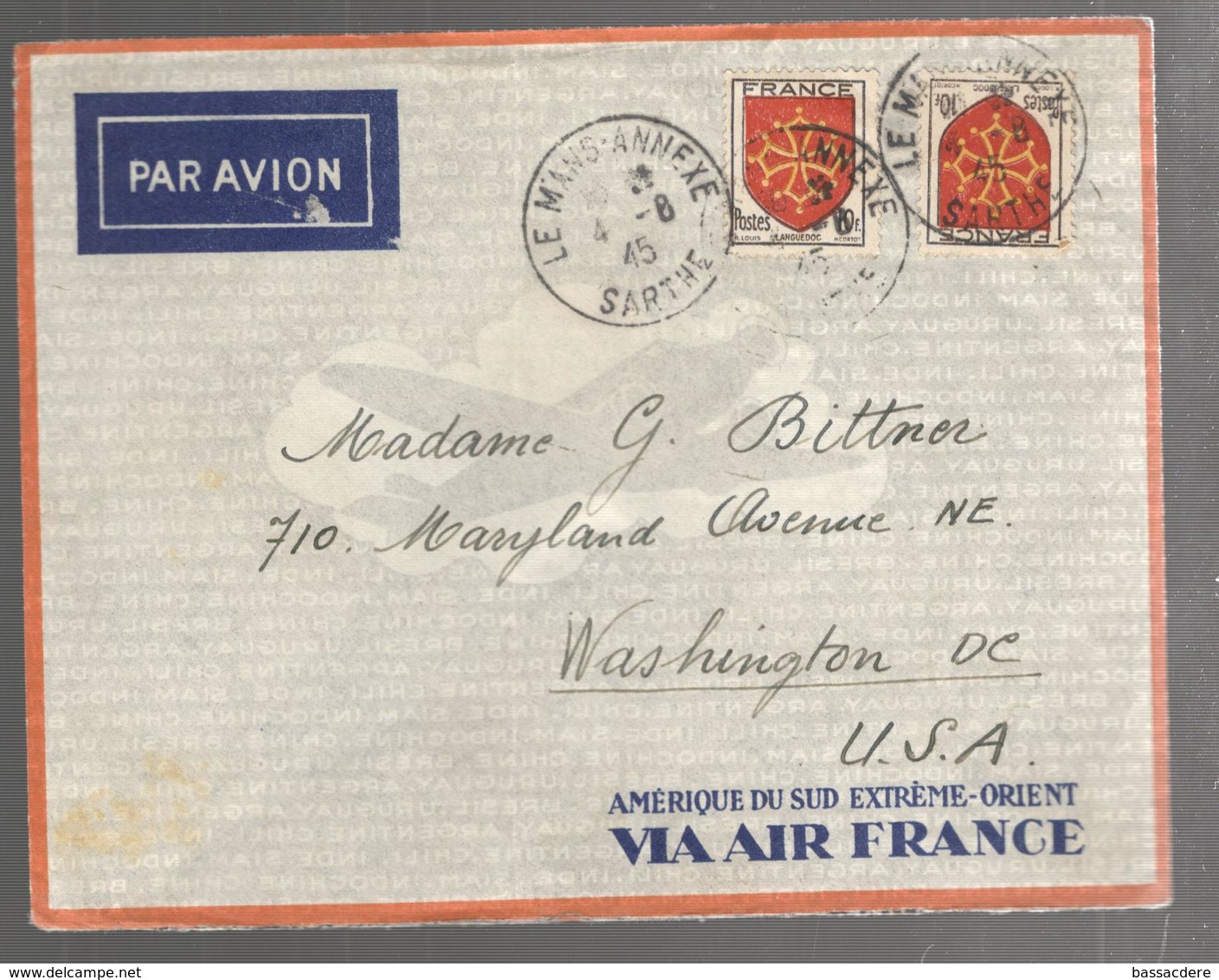 25520 - LANGUEDOC - 1927-1959 Covers & Documents