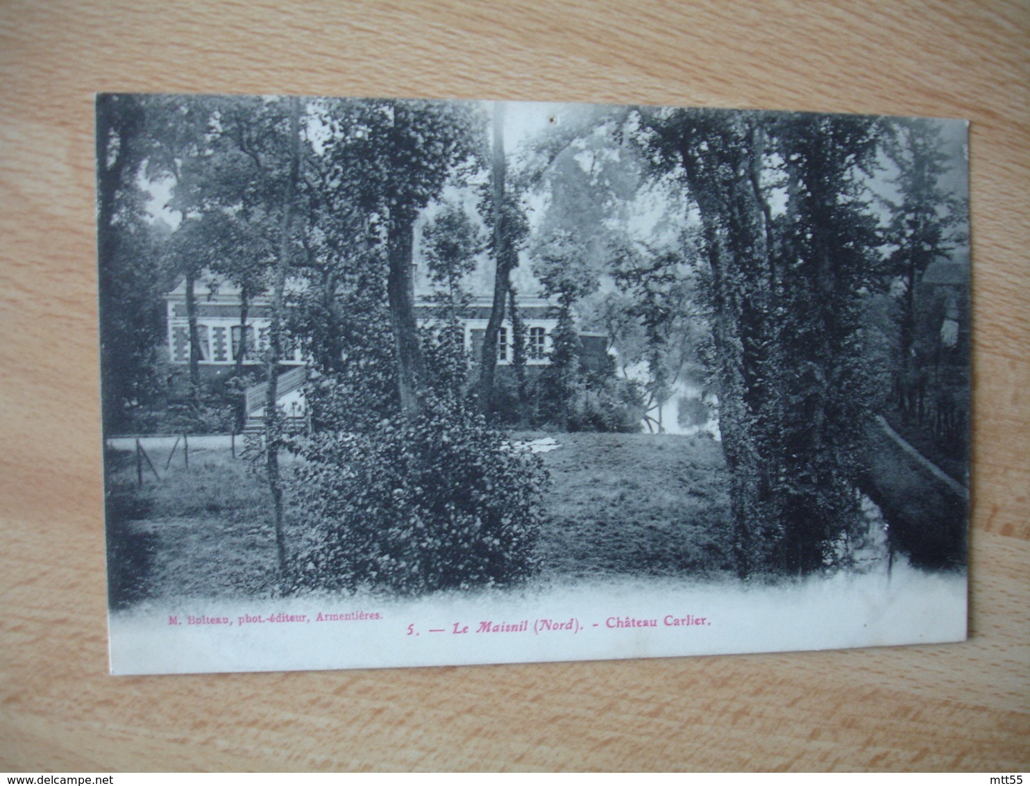 Cpa 59 Le Maisnil Chateau Carlier - Other & Unclassified