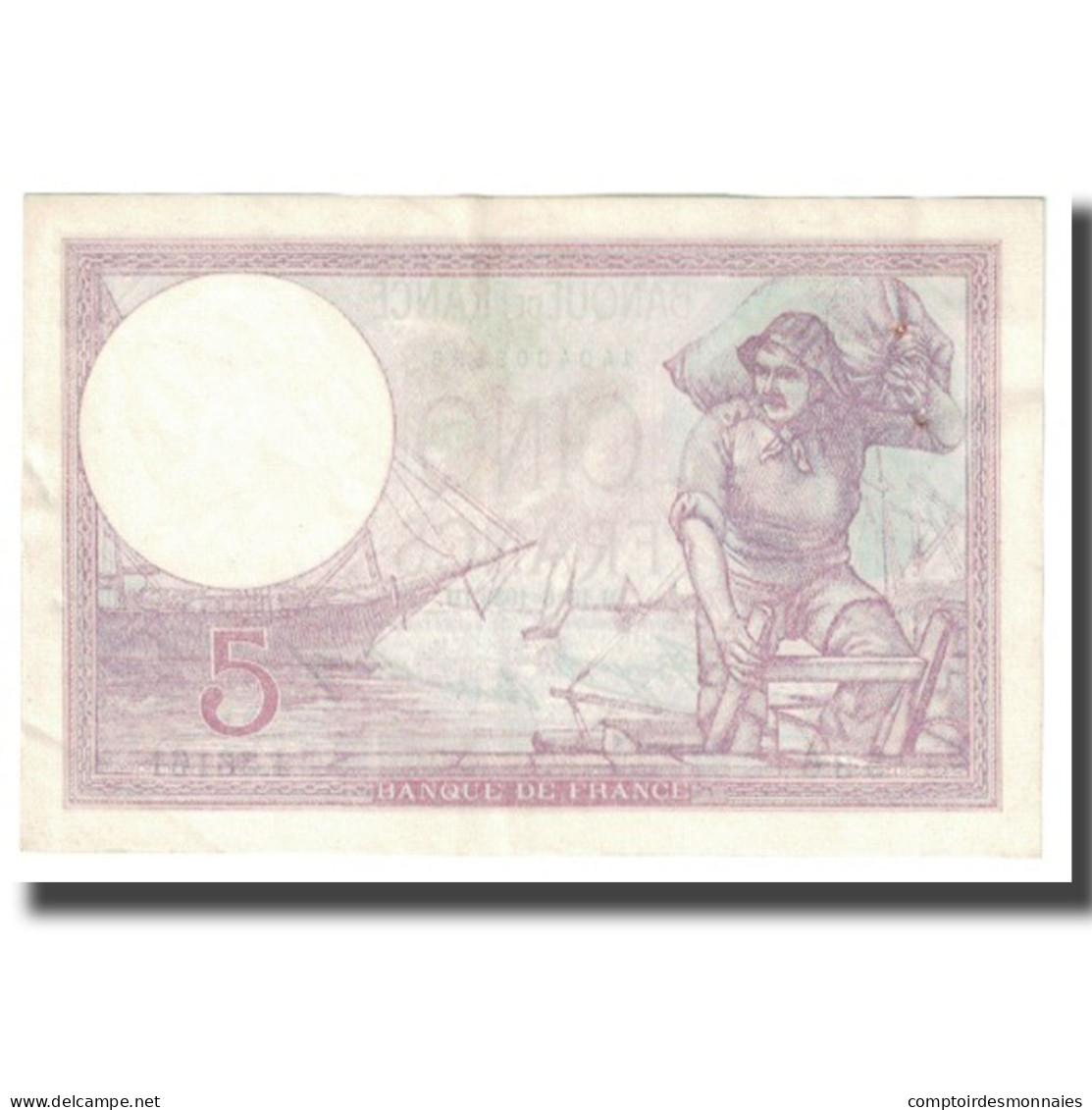 France, 5 Francs, Violet, 1933, 1933-06-15, SUP, Fayette:3.16, KM:72e - 5 F 1917-1940 ''Violet''