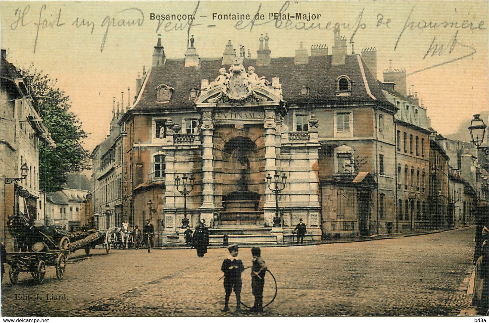 25 - BESANCON - FONTAINE DE L'ETAT MAJOR - Besancon