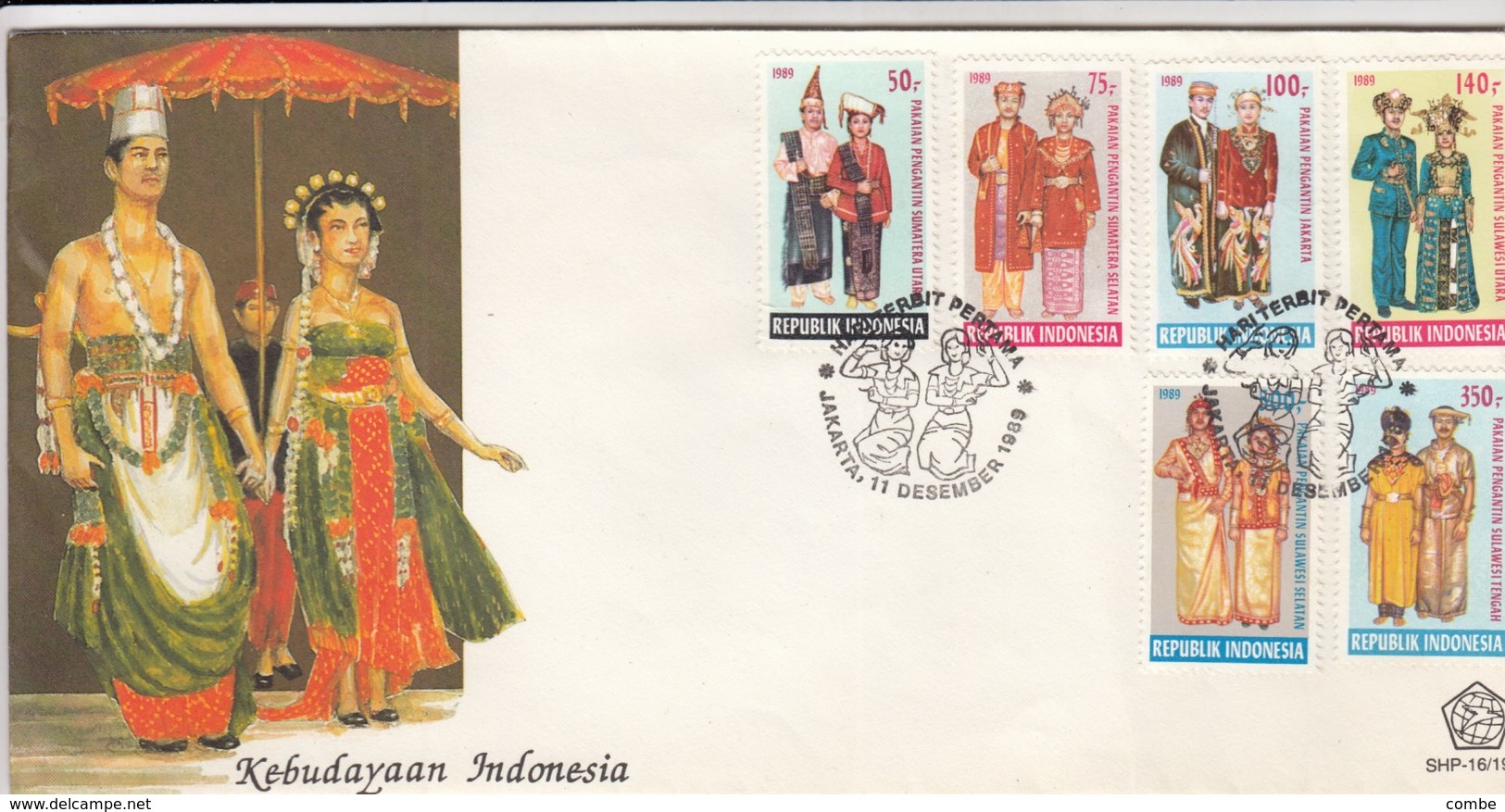 LETTRE. FDC INDONESIE - Indonésie