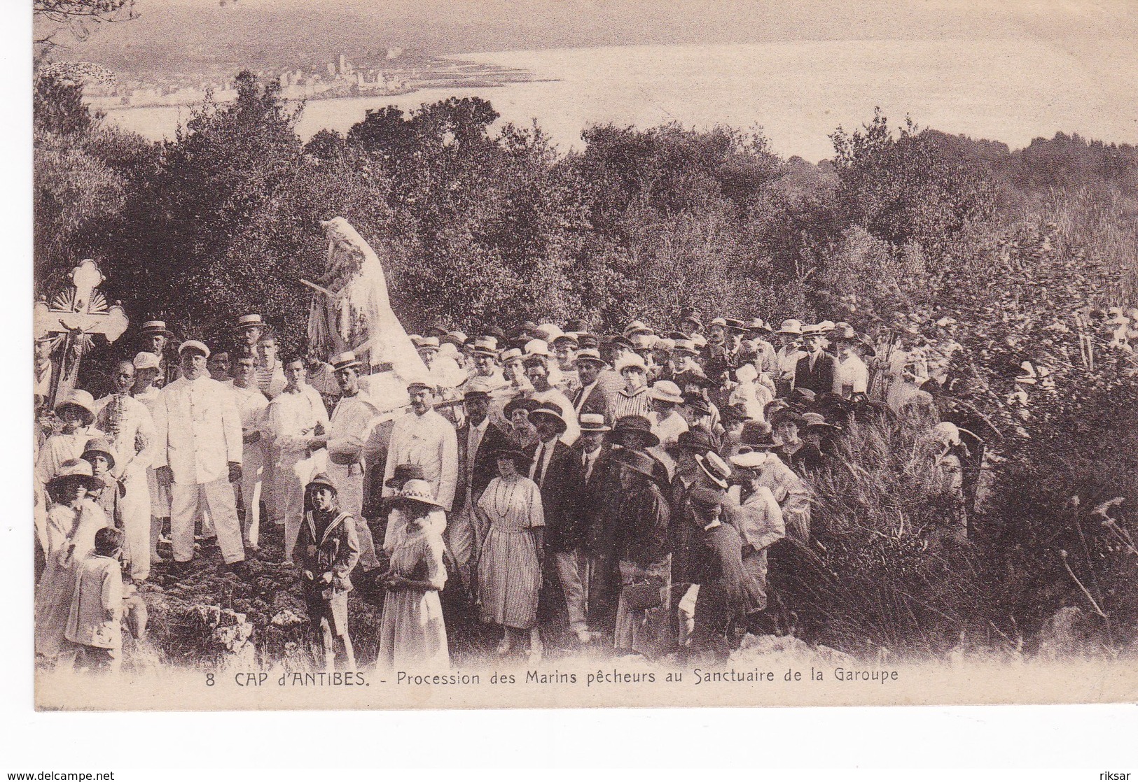 ANTIBES(PROCESSION) - Cap D'Antibes - La Garoupe