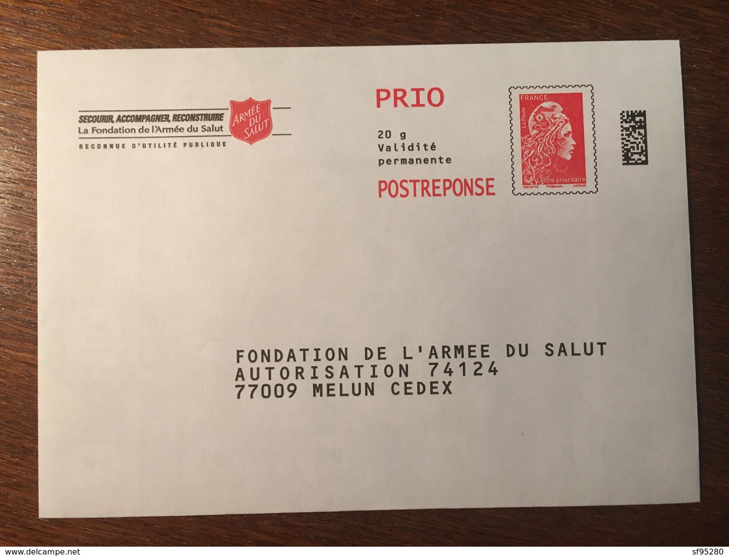 PAP REPONSE FONDATION DE L'ARMEE DU SALUT 204377 - Prêts-à-poster:reply