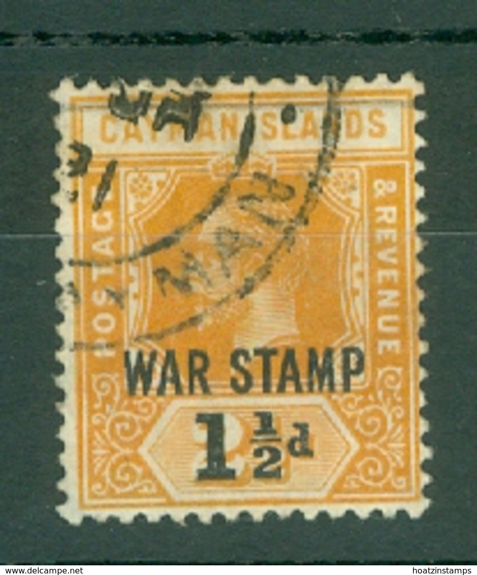 Cayman Islands: 1919/20   KGV 'War Stamp' OVPT  SG59   1½d On 2½d   Used - Cayman Islands