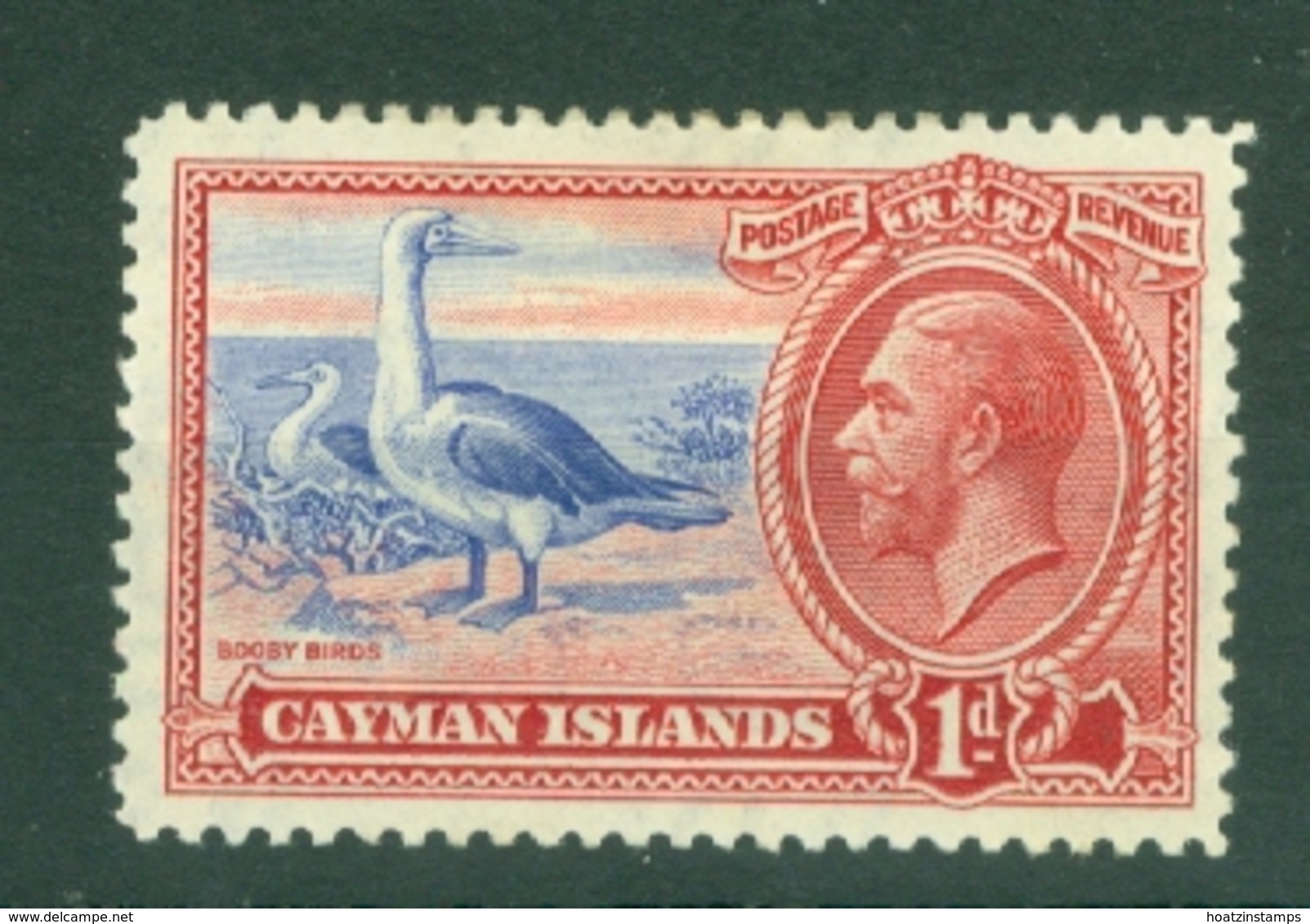 Cayman Islands: 1935   KGV - Pictorial   SG98   1d     MH - Cayman (Isole)