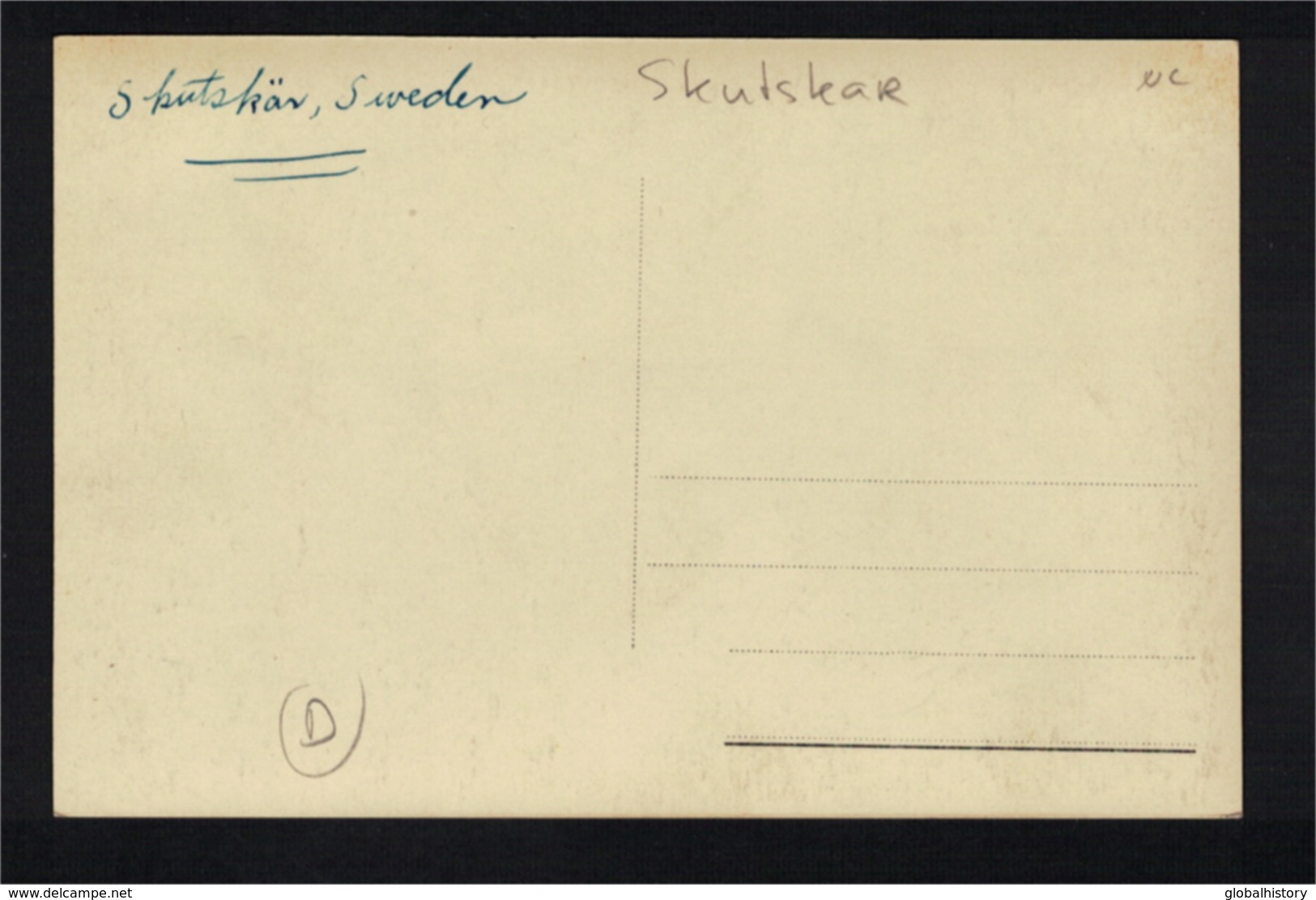 DE2888 - SWEDEN - SKUTSKAR - PARTI AV UPPLANDSBODARNA - Suecia