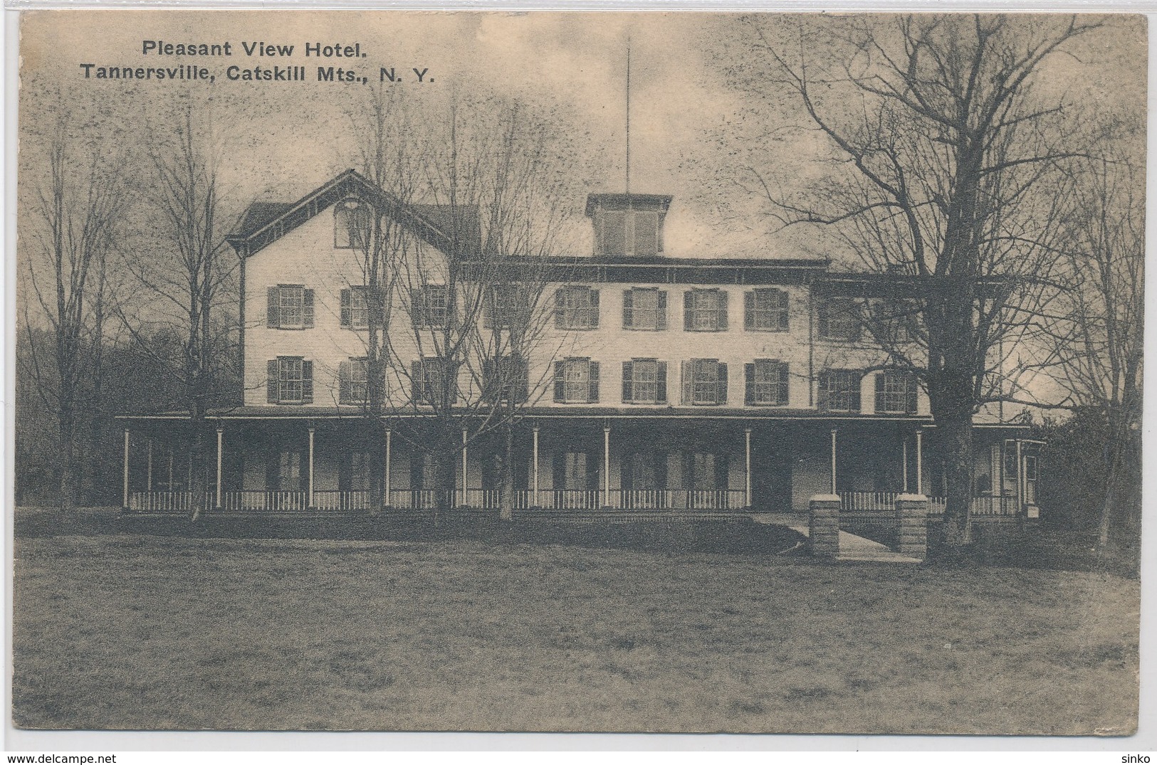 Pleasant View Hotel. Tannersville, Catskill Mts., N.Y. - Catskills