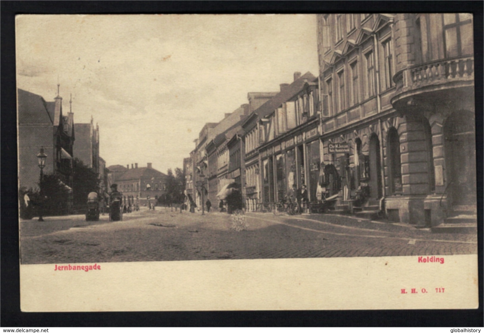 DE2900 - DENMARK - JERNBANEGADE - KOLDING - STREET SCENE - Danemark