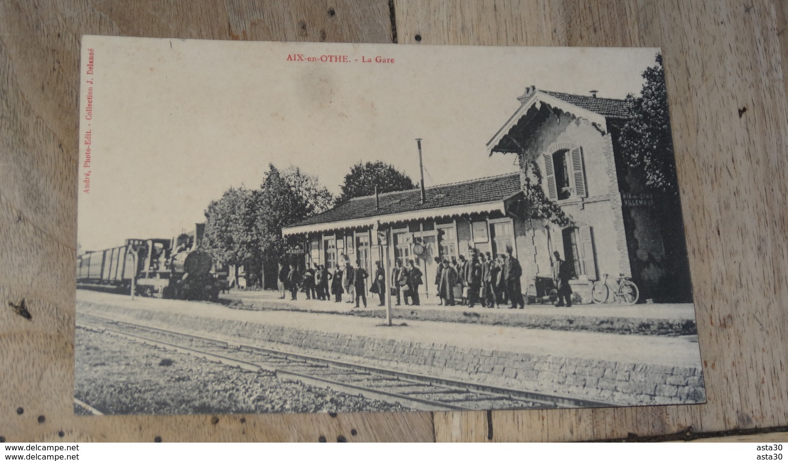 AIX EN OTHE : La Gare …... … NC-3687 - Autres & Non Classés