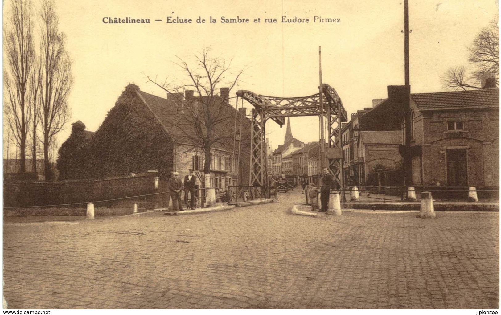 CHÂTELINEAU   Ecluse De La Sambre Et Rue Eudore Pirmez. - Charleroi