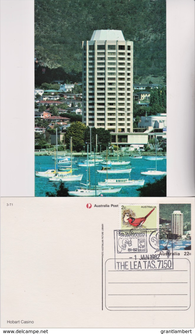 Hobart Casino, Tasmania - 5th Tasmanian Corroboree Postmark, 1982 - Hobart