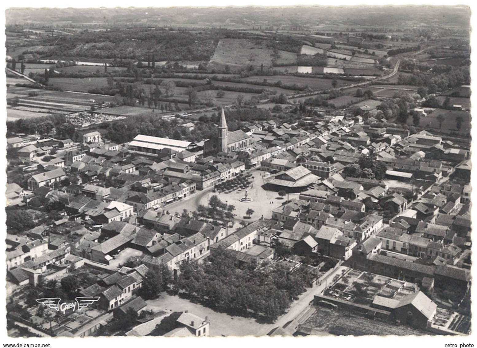 Cpsm Rabastens De Bigorre - Vue Aérienne - Rabastens De Bigorre