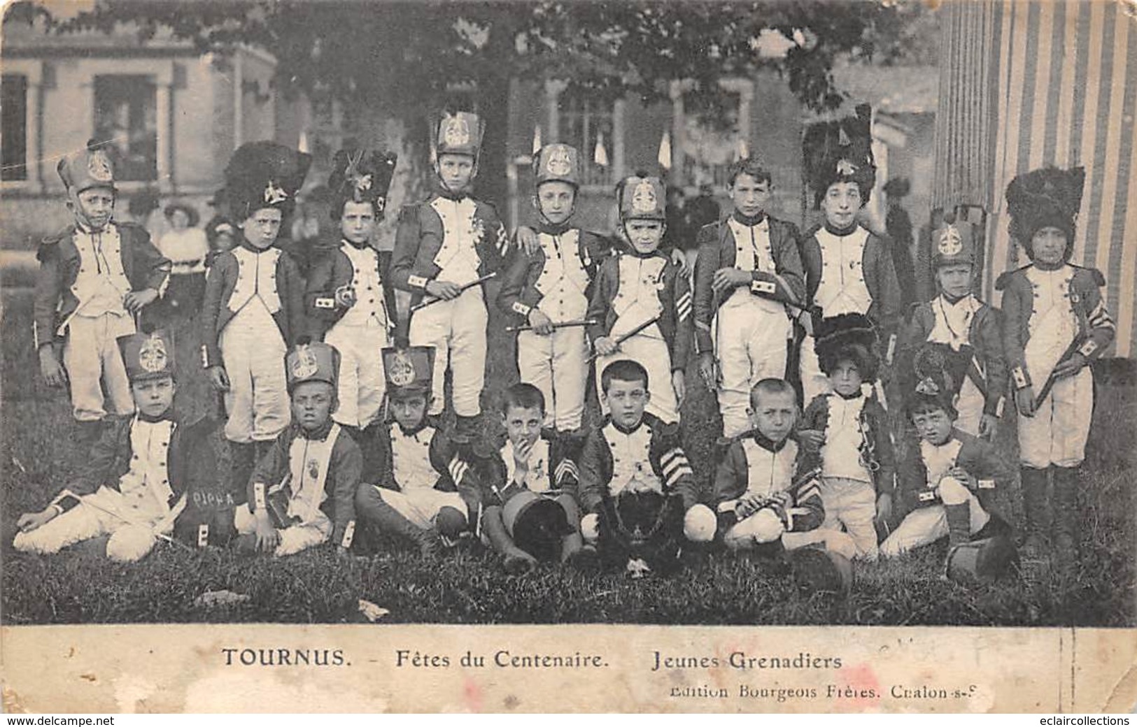Tournus        71      Fêtes Du Centenaire.  Jeunes Grenadiers     (Défault Voir Scan) - Other & Unclassified