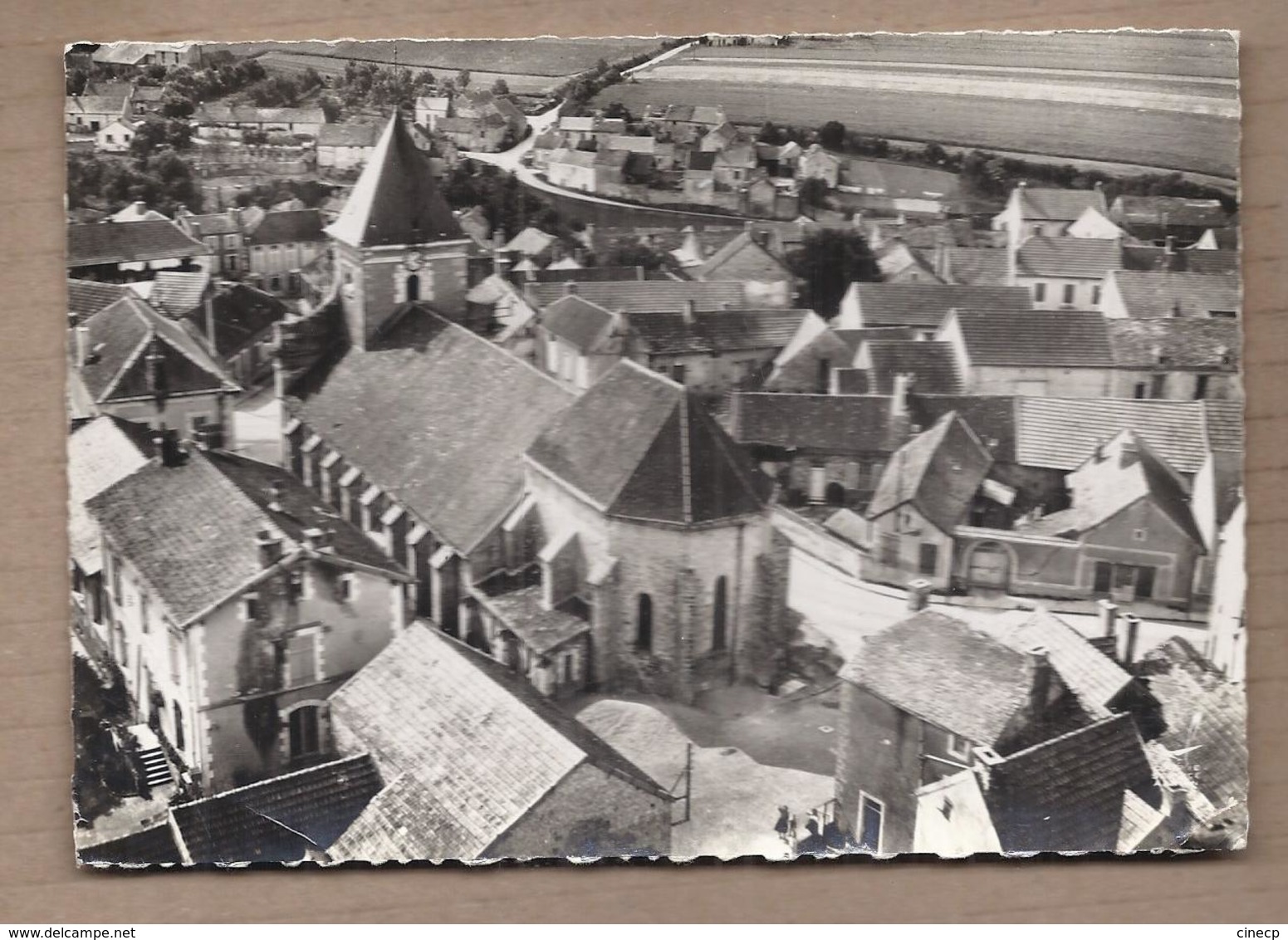 CPSM 89 - CRUZY-le-CHATEL - L'Eglise - TB PLAN D'ensemble Du Village + TB PLAN Intérieur Centre - Détails Maisons - Cruzy Le Chatel