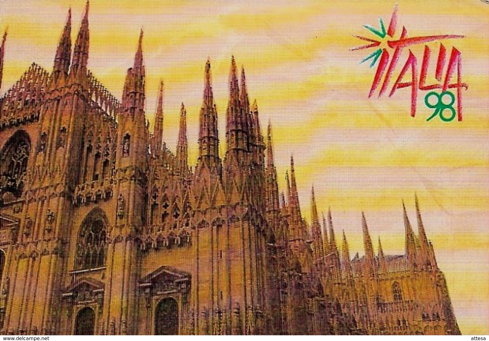 Fiera Di Milano Italia 98 ; Libretto Con Chiudi-lettere - Erinnofilo - - Esposizioni Filateliche