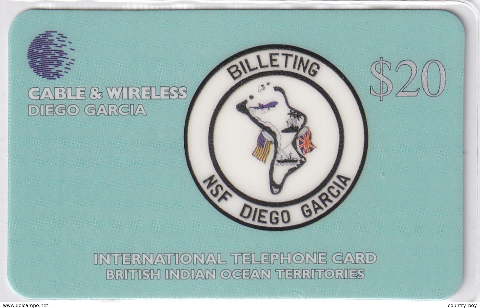 DIEGO GRCIA , DGA-R-55 & 56 , US NAVY BILLETING , MINT , CN's  00030 - Diego-Garcia