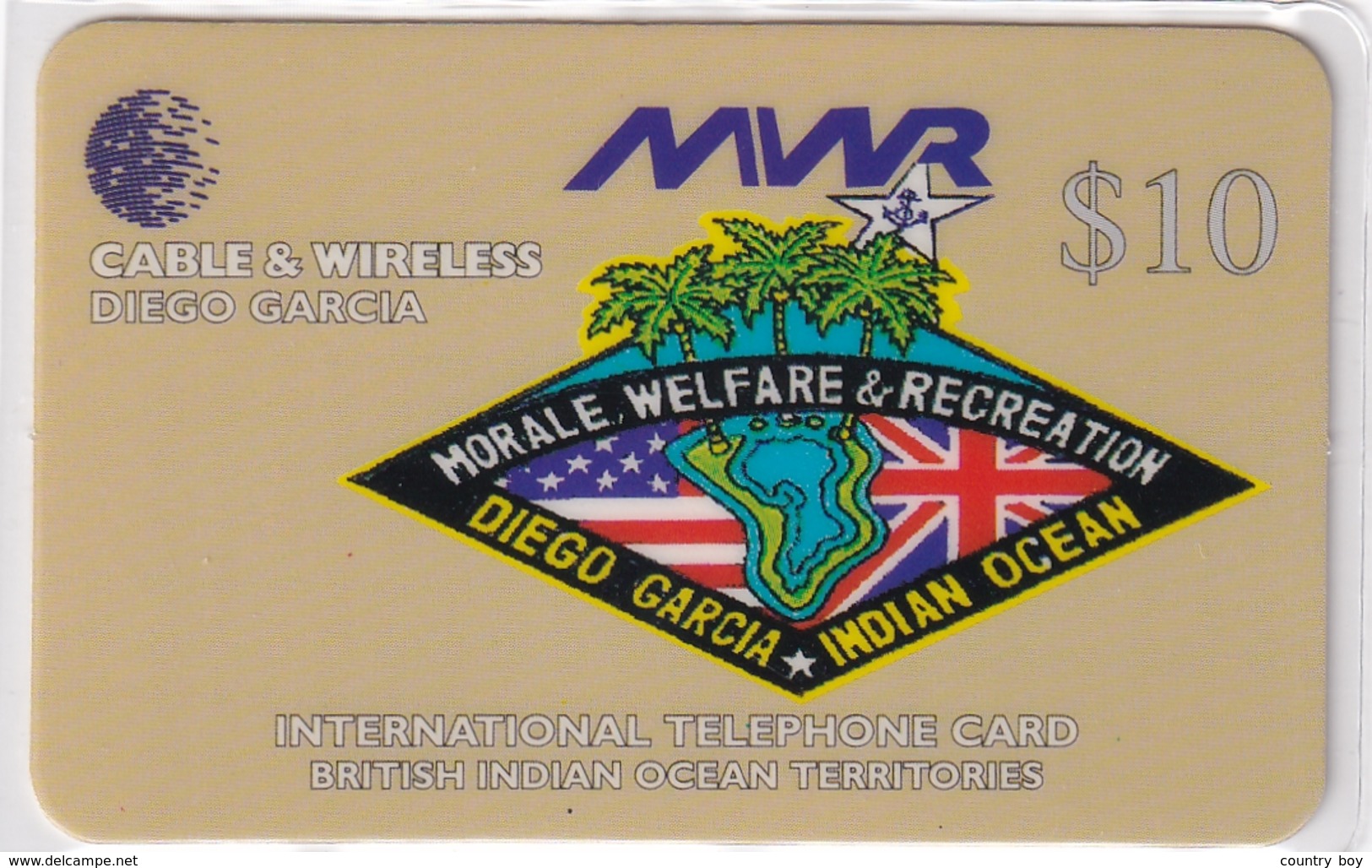 DIEGO GRCIA , DGA-R-59 & 60 , US NAVY MWR , MINT , CN's  00030 - Diego-Garcia