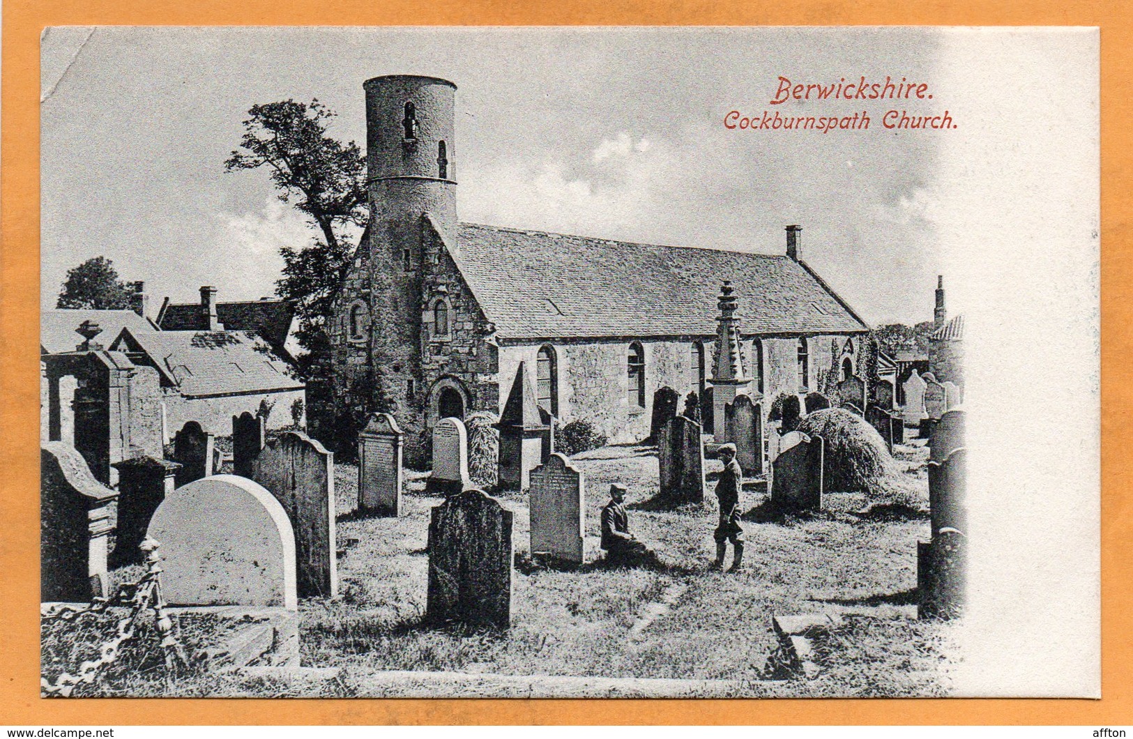 Cockburnspath UK 1906 Postcard - Berwickshire