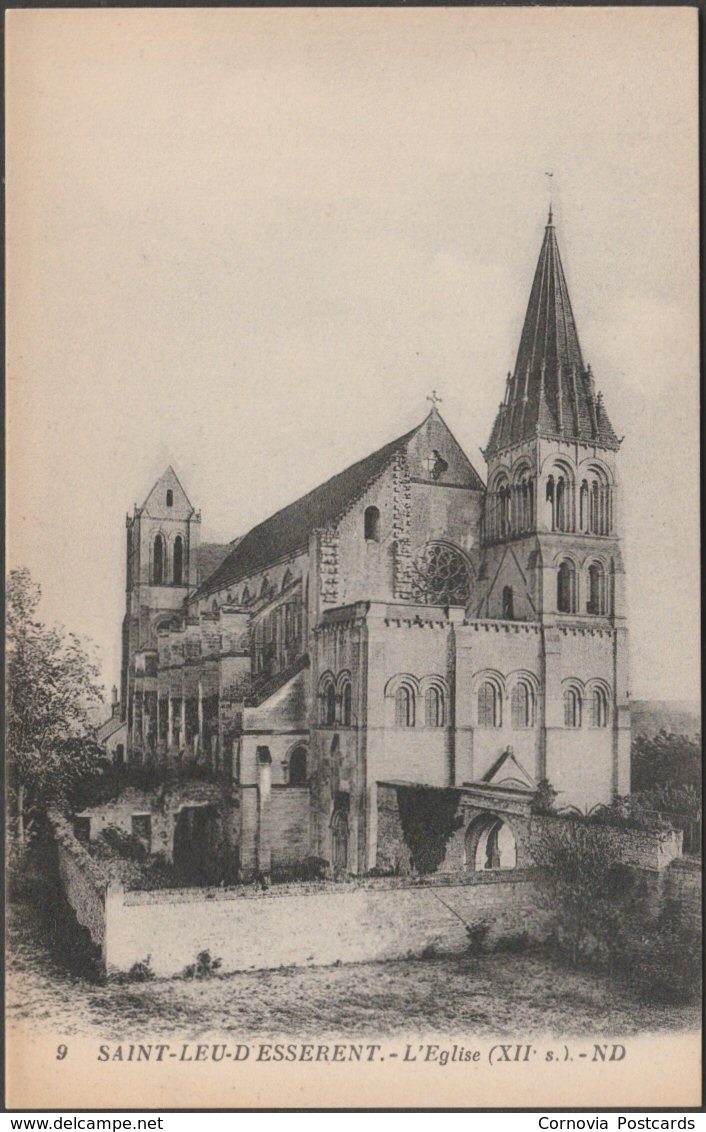 L'Eglise, Saint-Leu-d'Esserent, Oise, C.1920 - Lévy Et Neurdein CPA ND9 - Other & Unclassified