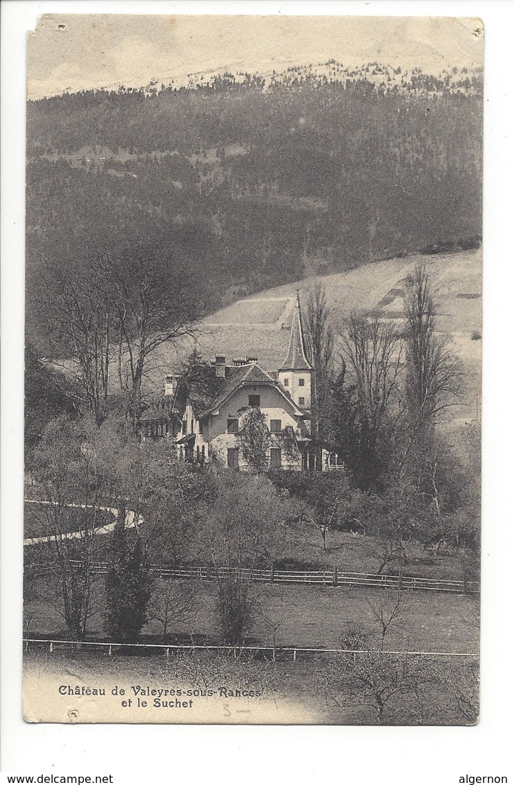 23686 - Château De Valeyres Sous Rances Et Le Suchet (attention Trous De Punaise) - Rances