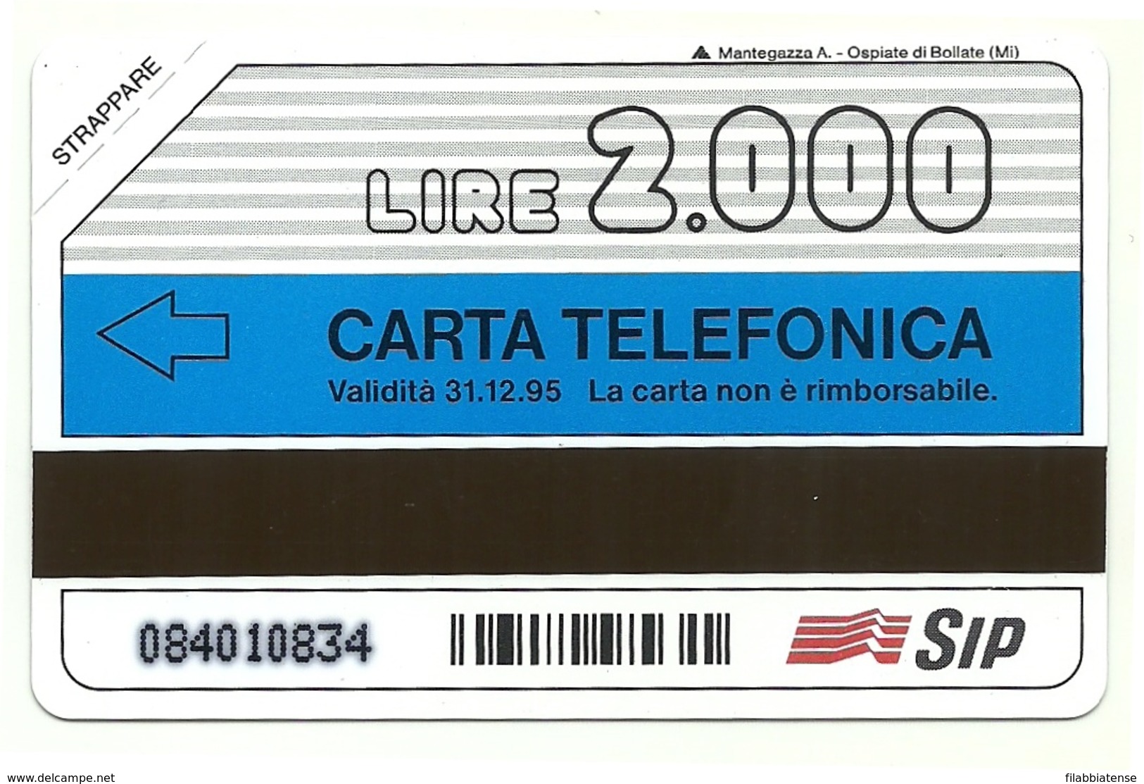 Italia - Tessera Telefonica Da 2.000 Lire N. 153 - Anthesis - Privées - Hommages