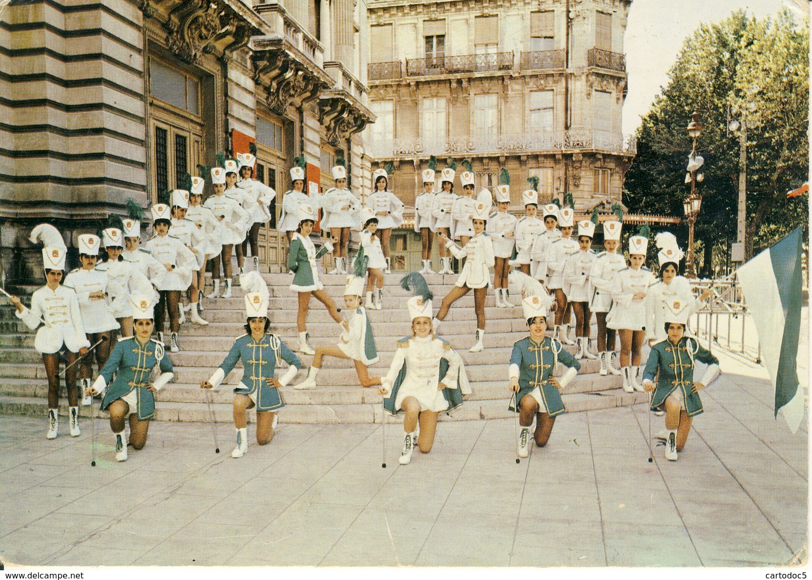 Sète Majorettes Setoises Ambassadrices De Charme De La Ville De Sète 34  Cpsm Format 10-15 - Sete (Cette)