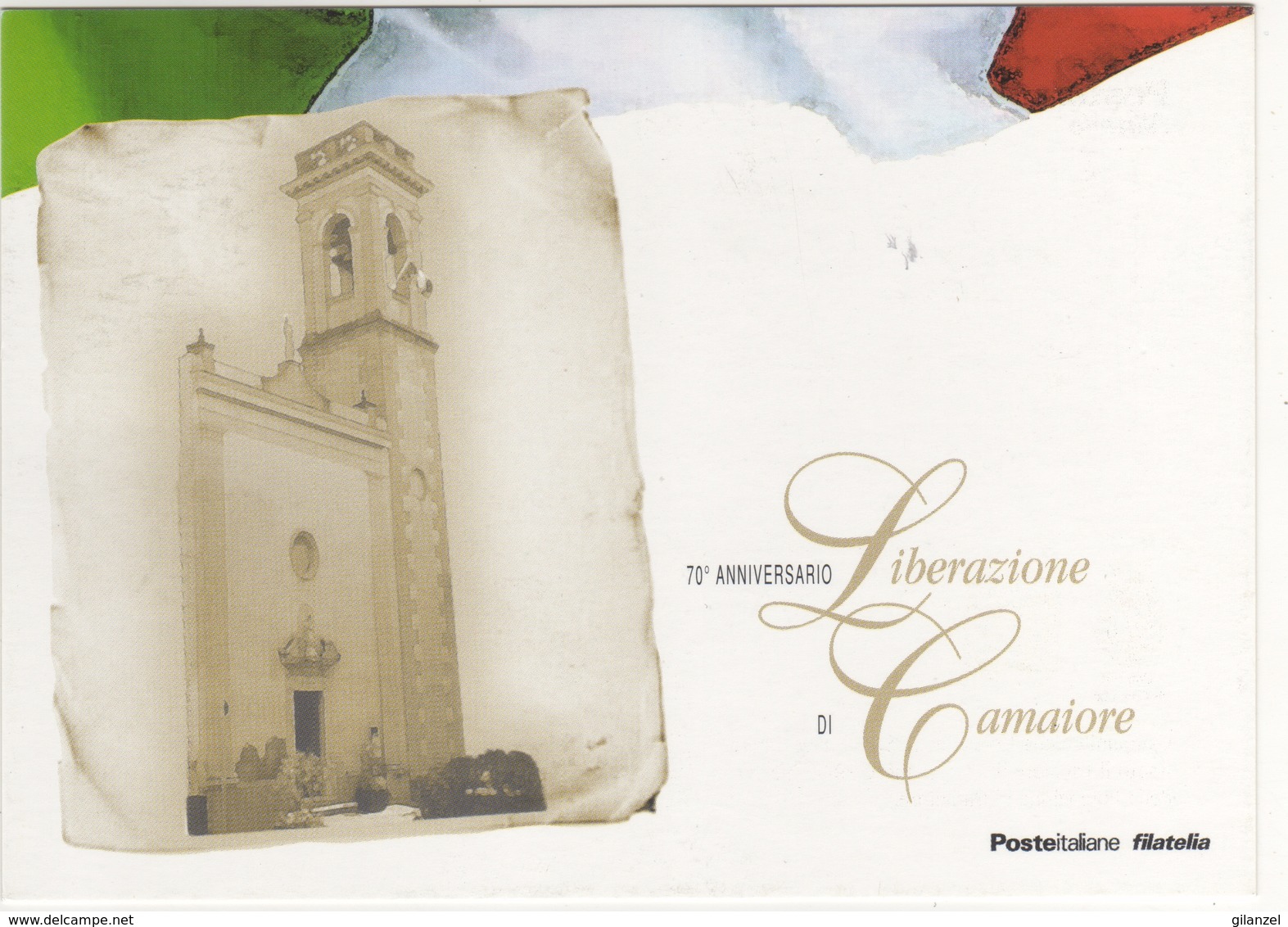 Italia 2014 Camaiore (LU) 70° Anniversario Liberazione Forca Expedicionaria Brasileira Annullo Cartolina Dedicata - Other & Unclassified