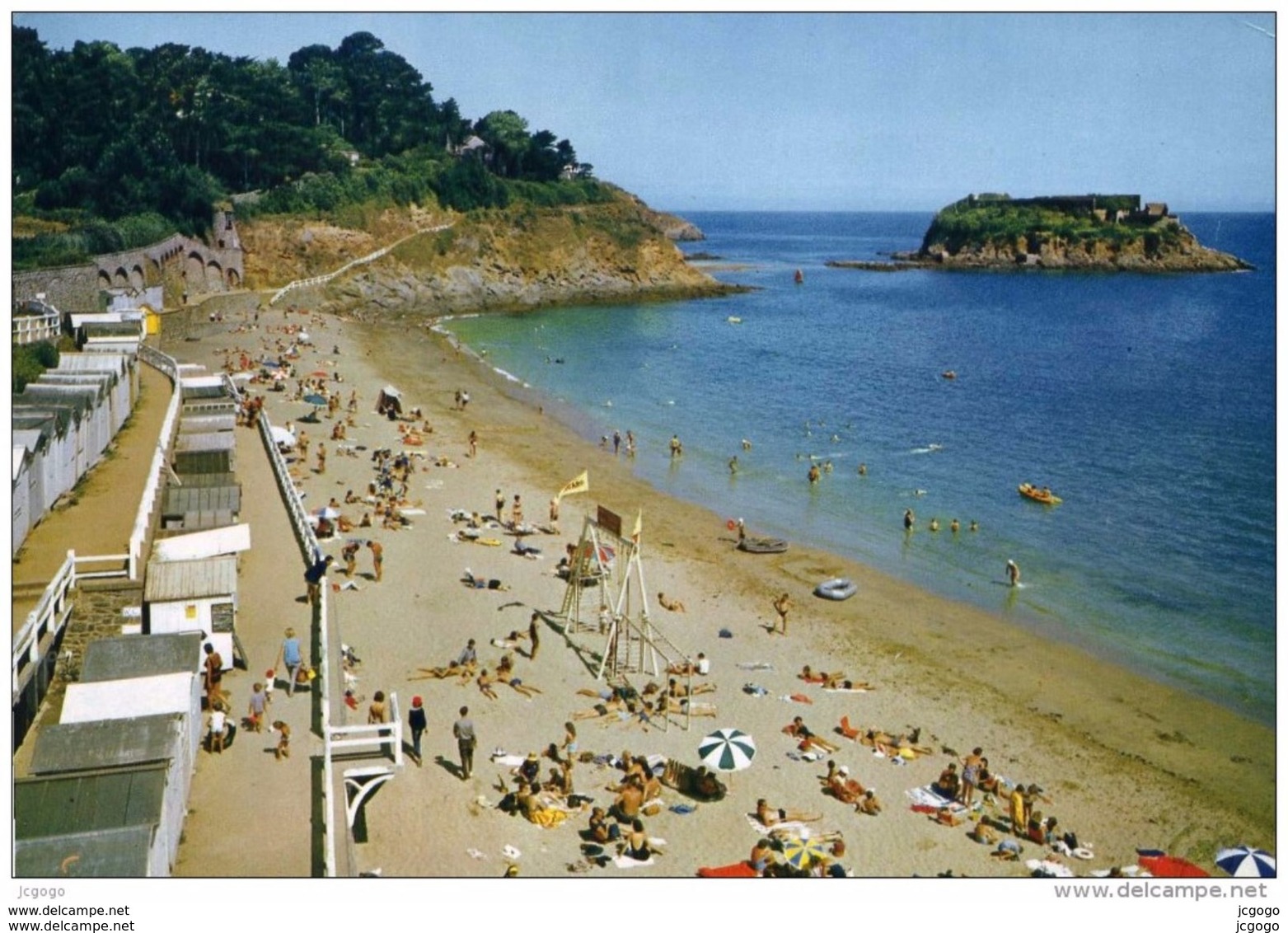 SAINT-QUAY- PORTRIEUX- Plage Et Ile De La Comtesse. Carte écrite En 1967 - Saint-Quay-Portrieux