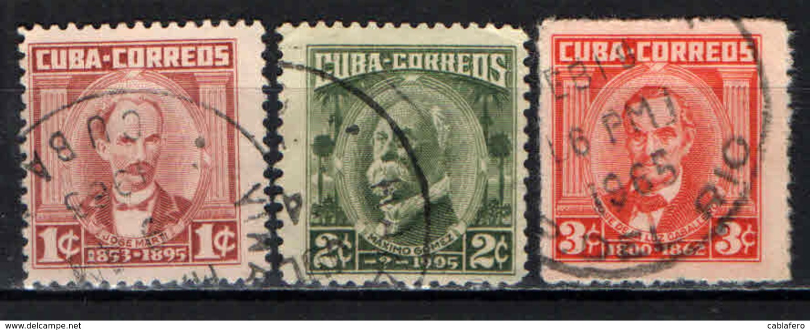 CUBA - 196I - PERSONALITA' - USATI - Usati